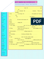 Presents Homework 1 Present-Simple-Or-Continuous-Gap-Filling-Key