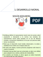 Etapas del desarrollo moral según Kohlberg