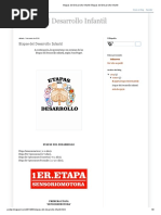 Etapas Del Desarrollo Infantil - Etapas Del Desarrollo Infantil