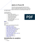 12 Perform Analytics in Power BI