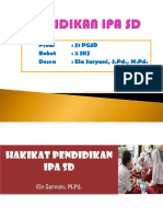 HO Pendidikan IPA SD Pertemuan 1-7