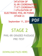 Phil-Iri Stage 2 Guide
