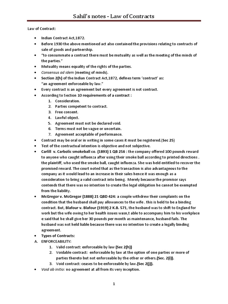 misrepresentation in contract law essay