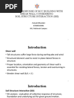 Seismic Response of RCC Building With Shear Wall