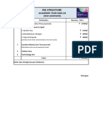 Fee Structure - 2023 24 Nursery Std. I