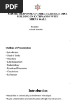 Seismic Response of Irregular High-Rise Building in Kathmandu
