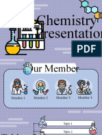 Chemistry presentation topics and structure