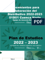 Socialización Distrito - Carga Horaria 2022-2023