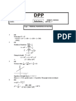 DPP 7 Solution