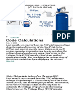 Voltage Drop ''Ecm - Com''