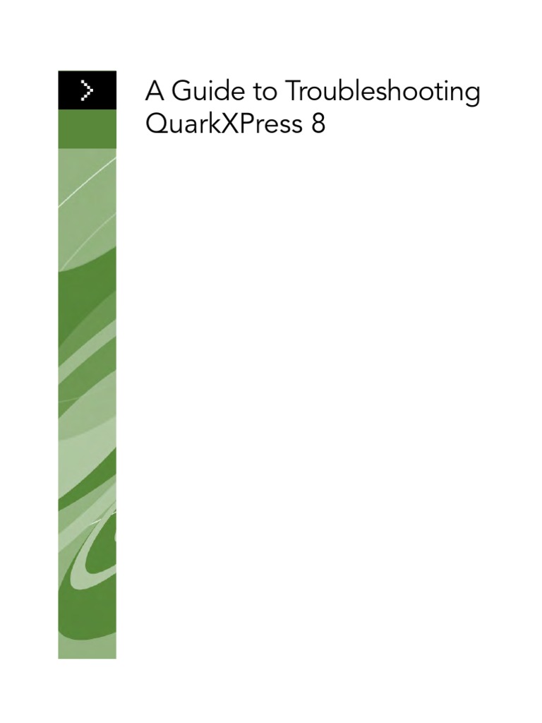 QXP8 Troubleshooting Guide en | PDF | Technical Support | Troubleshooting