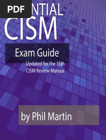 Essential CISM - Updated For The 15th Edition CISM Review Manual - Phil Martin