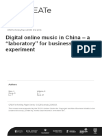 2019-01 Digital Online Music in China