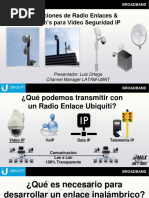 Radios Enlaces & Switch para Video IP (2017)