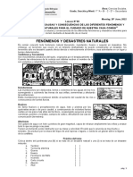 S8 - 1°ccss - Fenomenos y Desastres Naturales - Estudiantes