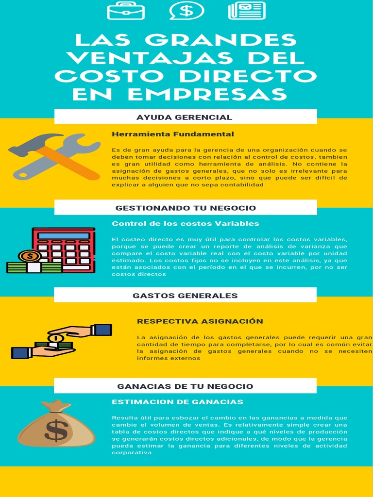 Infografia Costo Directo PDF