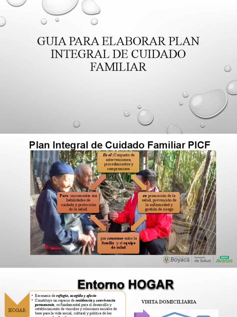 Guía para Plan Integral de Cuidado Familiar | PDF | Adultos | Nutrición