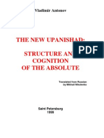 The New Upanishad: Structure and Cognition of The Absolute: Vladimir Antonov