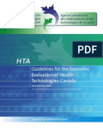 Pharmacoeconomic Guideline Canada