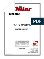 Parts Manual: MODEL: 4215HT