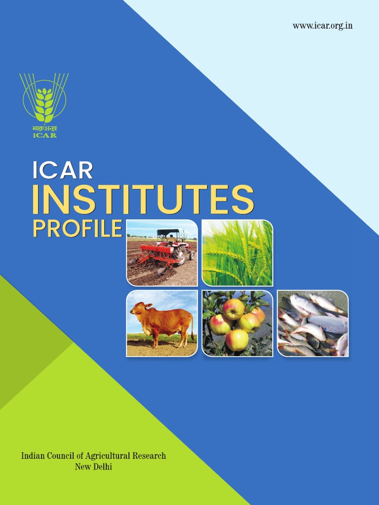 Icar Institute Profile | PDF | Agriculture | Plant Breeding