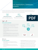 DATA SHEET Rubrik For Physical Applications Databases and Operating Systems