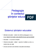 Pedagogia Generală