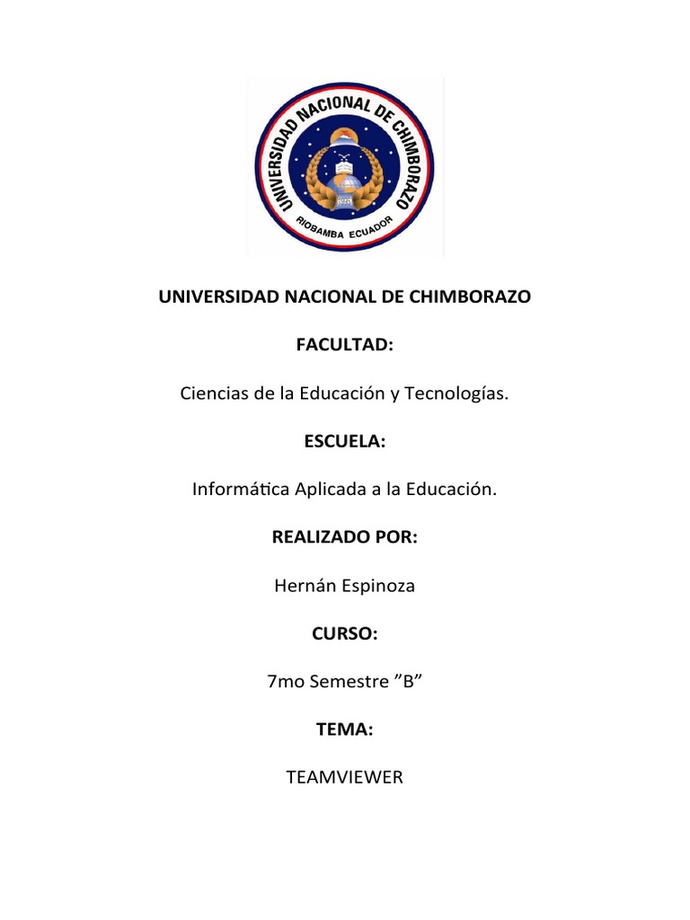 Hernan espinoza teamviewer pdf microsoft windows mac os