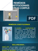 Habeas Corpus: garantia constitucional da liberdade