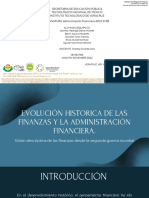 Evolución de La Administración Financiera