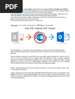 Outline of PST Viewer3