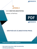 BD2-B9 9.1 Negotiating Price