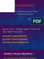 Supply Chain Management: Topic