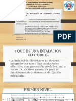 Tecnicas de La Ejecucion de Las Instalaciones Electricas