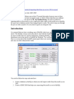 Msacess Mysql Migration