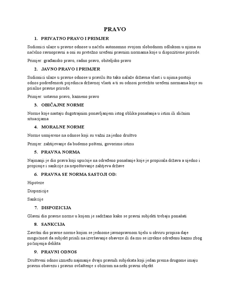 Pravo | PDF