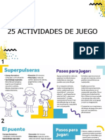 25 ACTIVIDADES DE JUEGO
