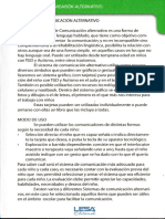 Sistema de Comunicación Alternativo