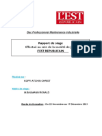 Bac Professionnel Maintenance Industrielle