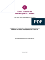 Os Sangradores No Portugal Medievo Até Ao Seu Lento Desaparecimento em Momento de Forte Afirmação Da Enfermagem, No Final Do Século XIX