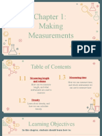 Chapter 1 Making Measurtements