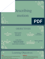 Chapter 2 Describing Motion