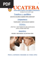 Afectos y Sentimientos Relacionados Con El Deseo Erótico