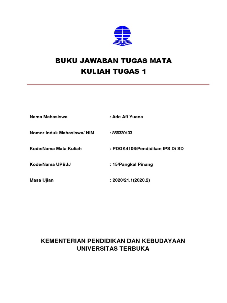 Ade tmk tugas 1 pend ips di sd pdf