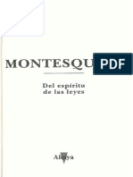 3 - Monestquieu - El Espíritu de Las Leyes - P1, L1,2,3 - P3, L14,19 - P4, L20,23