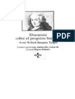 6a - Turgot - Cuadro Filosófico de Los Progresos Sucesivos Del Espíritu Humano