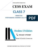 Class 7 Success Exam Series 001 e-Resources