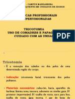 Material p3 Tricotomia Cuidados Com As Unhas Uso de Comadres e Papagaios p3 Pps1