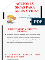 6 Acciones Básicas para Salvar Una Vida