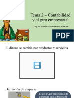 Thème 2 - Contabilidad y El Giro Comercial